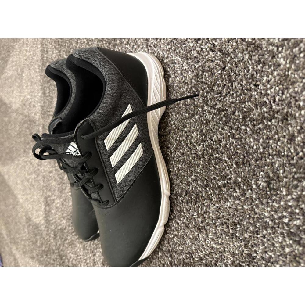 adidas Black and White Women's Athletic Sneakers - Picture 2 of 4